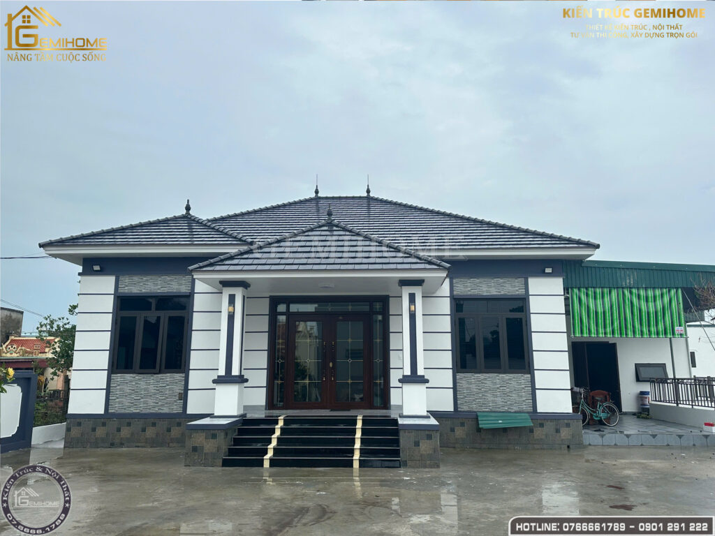 Thiết kế biệt thự 1 tầng